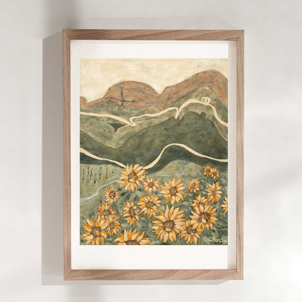 Sunflower Ladies / Fine Art Print