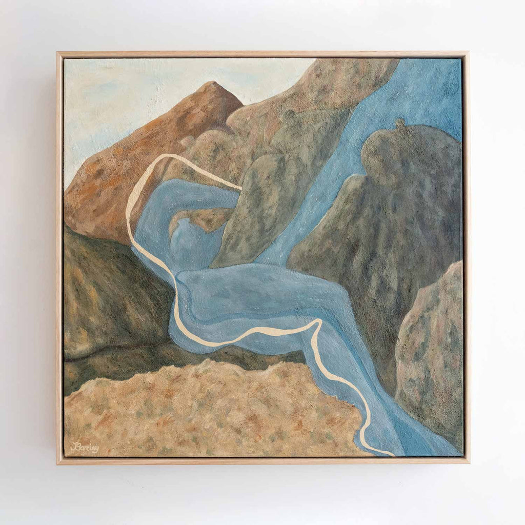 Finding Her Flow / Original Painting