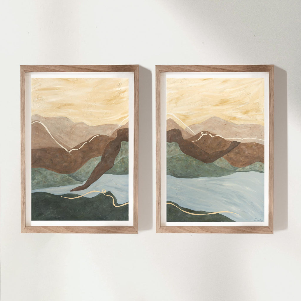 You and Me - Diptych / Fine Art Print